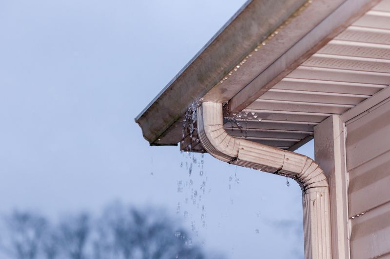 Water Flow Over Gutter Cover