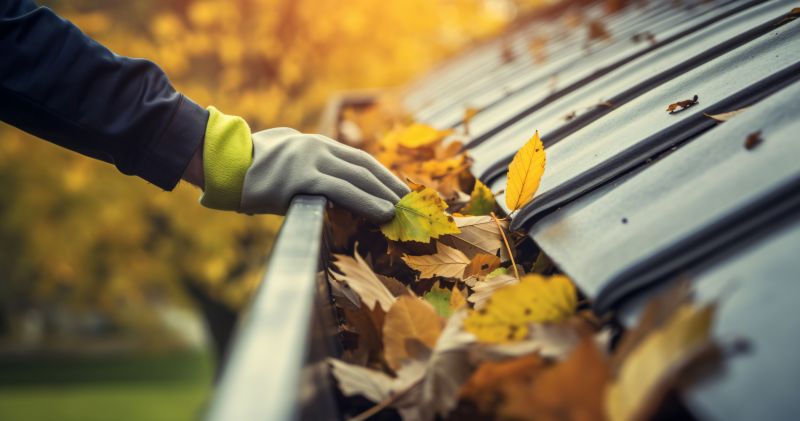 Fall Gutter Cover Preparation